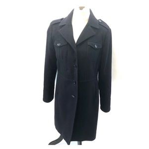 15- Kenneth Cole Reaction wool cashmere winter jacket size 12